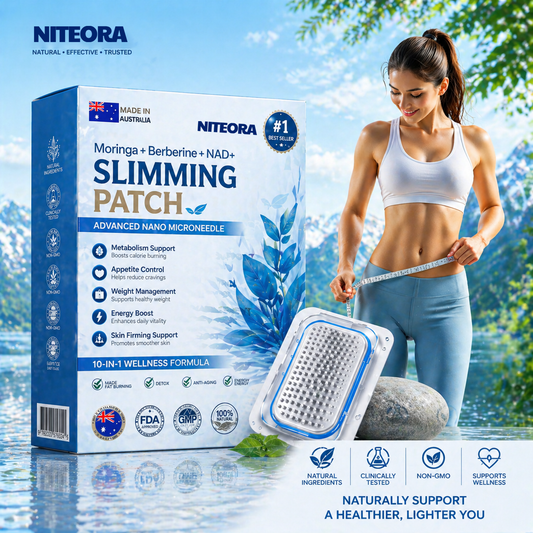 New 2026 Upgrade: Niteora® 𝑩𝒆𝒓𝑏𝘦𝘳𝑖𝗇𝒆 𝟔-𝗶𝙣-𝟏 𝑁𝑎𝑛𝑜 𝘔𝘪𝘤𝘳𝘰𝘯𝘦𝘦𝘥𝘭𝘦 𝖯𝚊𝗍𝖼𝗁 with Scientifically Proven Weight Management — Safe, Natural & Effective