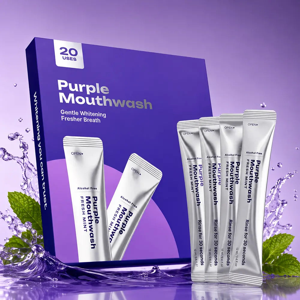 🔥 50% OFF Today | Instantly Neutralize Yellow Tones for a Brighter Smile ✨