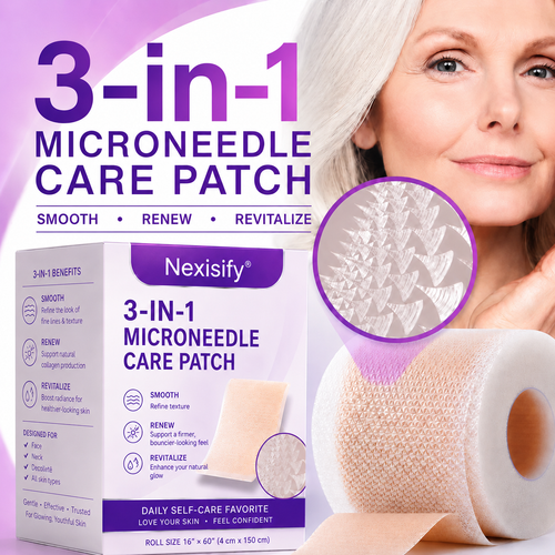 ✨ Nexisify® 3-in-1 Microneedle Anti-Aging Patch — Get It Now at 50% OFF! ✨