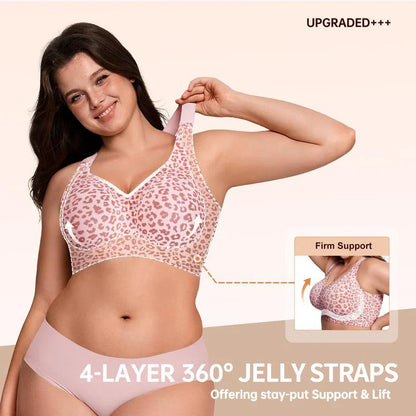 🔥LAST DAY PROMOTION - 50% OFF | Niteora Women Jelly Bras 🌈 Wirefree Full Coverage No Underwire Everyday Bras