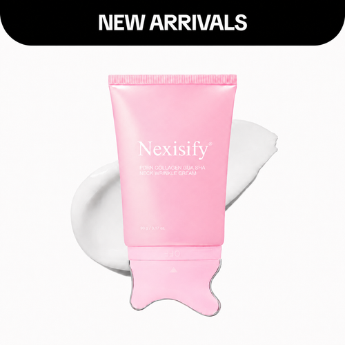 🦢Neck Wrinkle Eraser! Built-In Gua Sha Cream w/5% Anemarrhena Root Complex + PDRN Korean Skincare