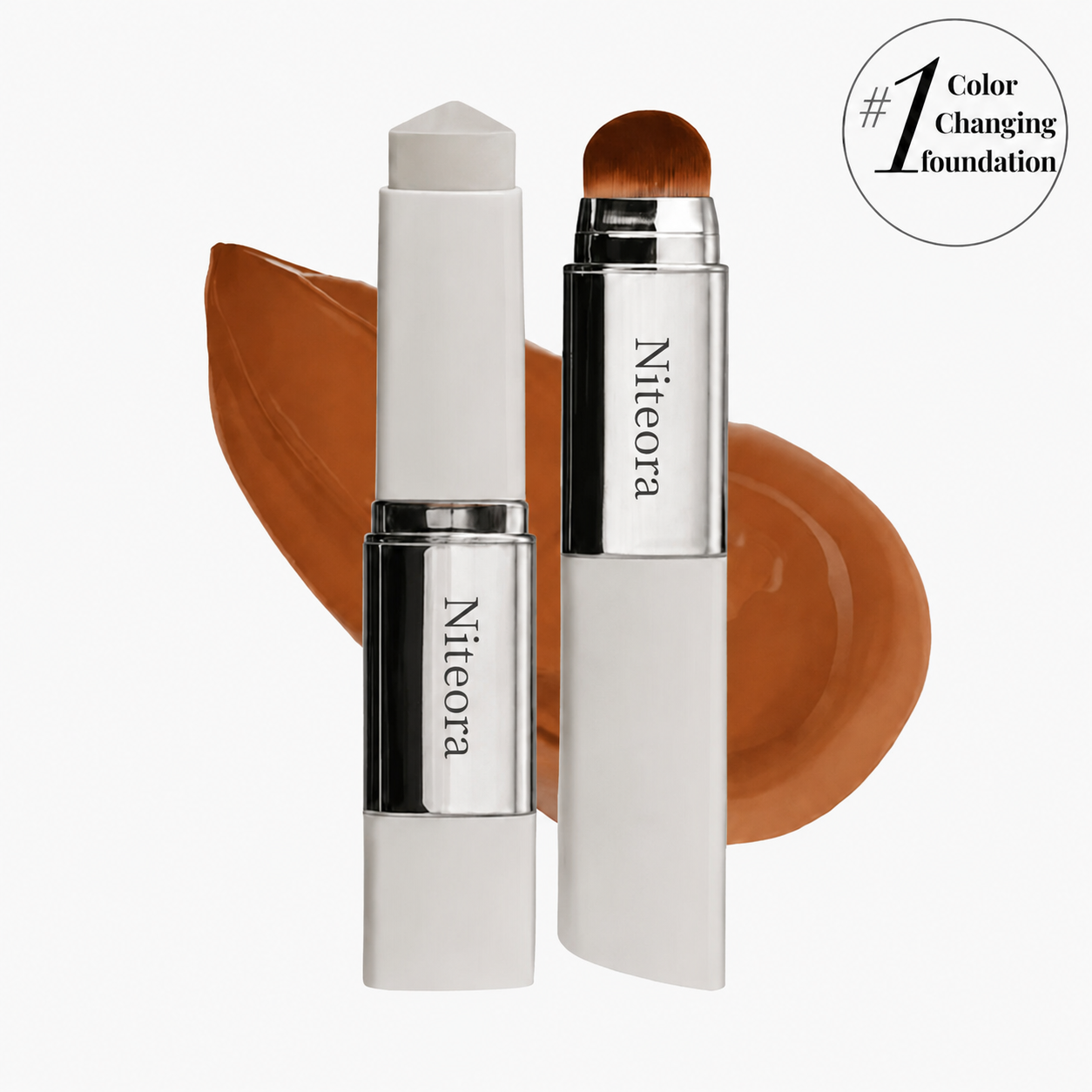 🔥LAST DAY 60% OFF Niteora™ Korean Color-Changing Foundation stick✨