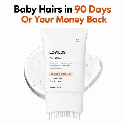 🔥LAST DAY 59% OFF!! LOVILDS Hair Growth Serum with Built-In Brush