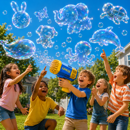 LOVILDS  3D Bubble Concentrate Animal &Ocean Fantasy Theme