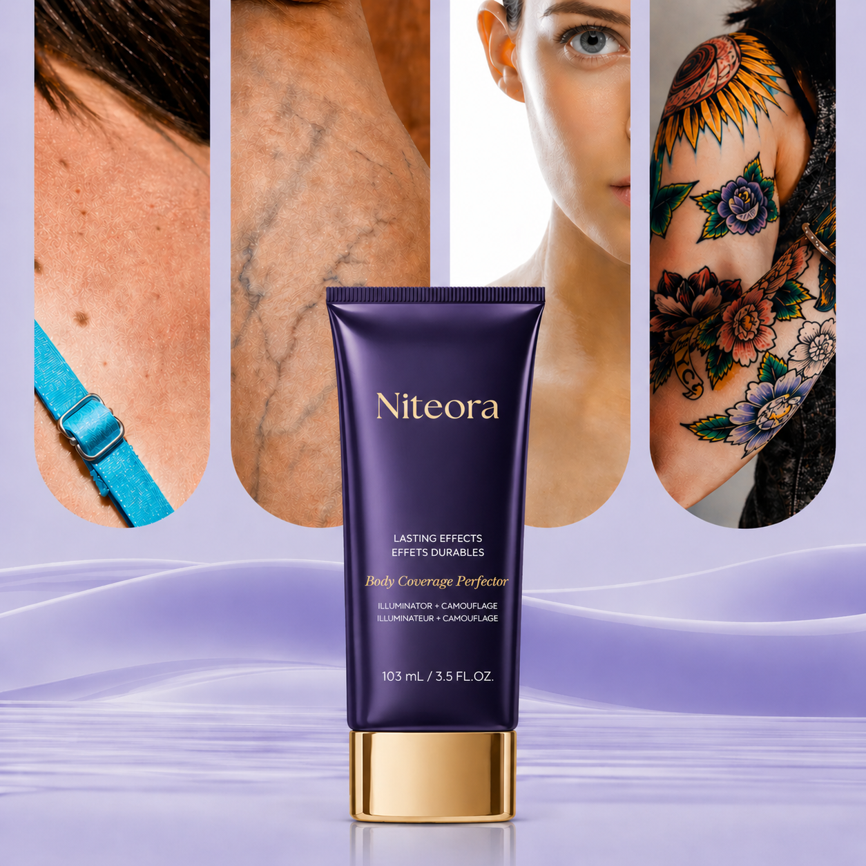 💜Last Day-Buy 1 Get 1 Free!💜✨Body Coverage Perfector – Waterproof, Lightweight & Flawless Body Makeup