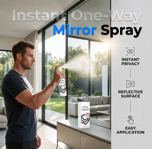 49% OFF Reflective Window Spray | One-Way Mirror Privacy Shield for Home & Car