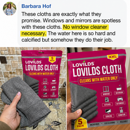 LOVILDS Magic Cleaning Cloth (5-Pack)