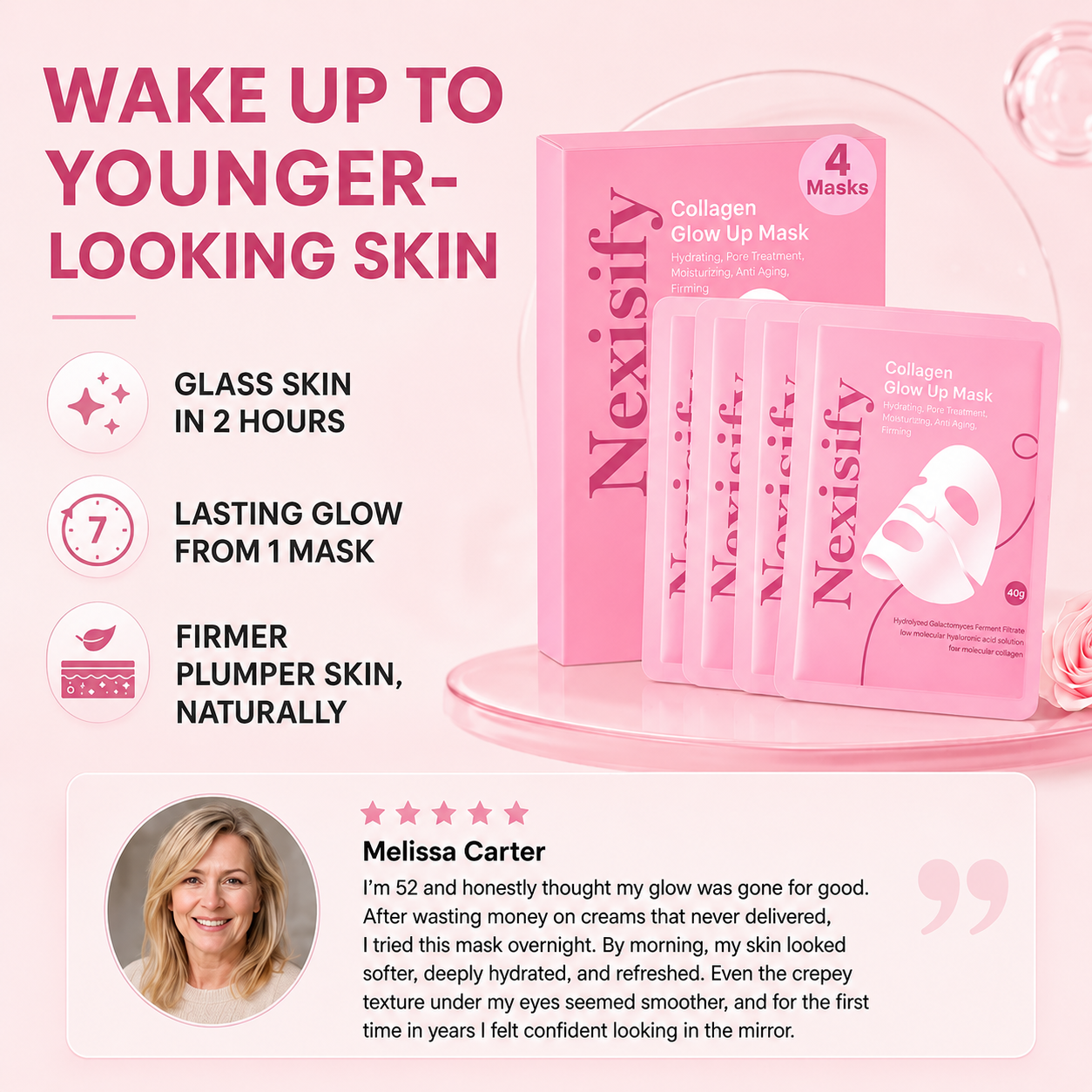 Collagen Glow Up Mask (2.0)