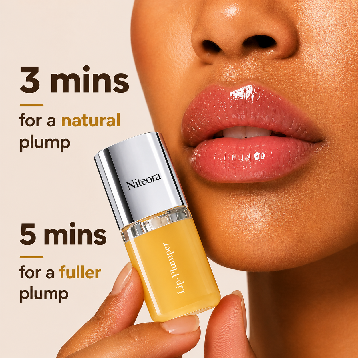 🔥LAST DAY 50% OFF💋Niteora Spicy Lip Plumper - Fuller-Looking Lip Plumper Gloss