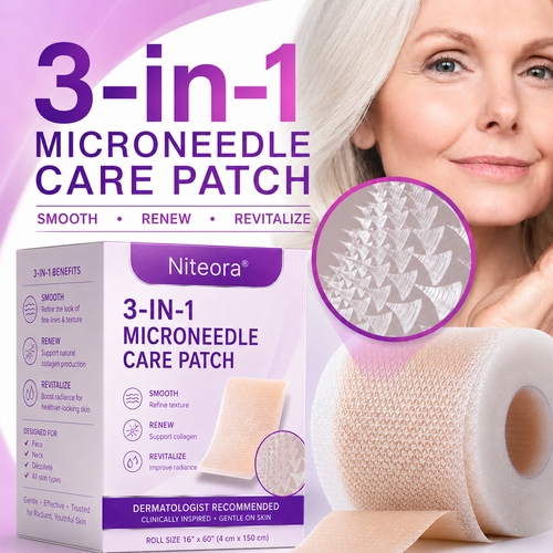 ✨ Niteora® 3-in-1 Microneedle Anti-Aging Patch — Get It Now at 50% OFF! ✨