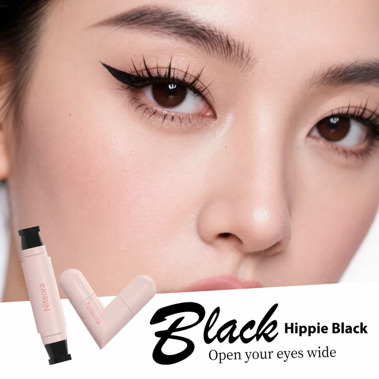 💞 DERNIER JOUR — ACHETEZ 1, RECEVEZ 1 GRATUIT 💞 Stylo-tampon eyeliner rotatif