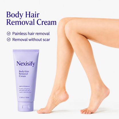 Flawless Skin Hair Removal Cream | Gentle 5-Minute Body Hair Removal
