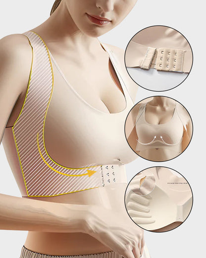🔥LAST DAY PROMOTION - 50% OFF | Niteora Front Closure Cross-Back Wireless Posture Bra