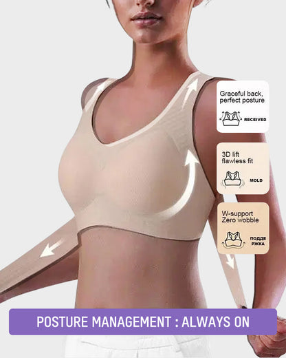 🔥LAST DAY PROMOTION - 50% OFF | Niteora Front Closure Cross-Back Wireless Posture Bra