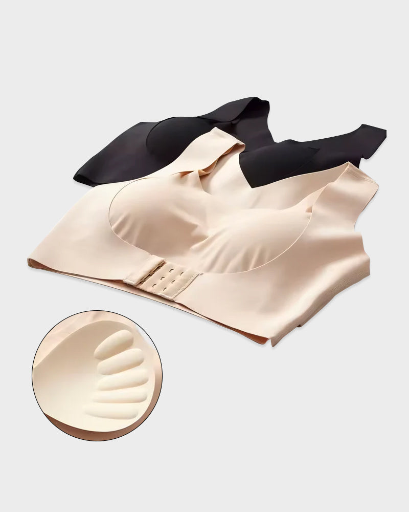 🔥LAST DAY PROMOTION - 50% OFF | Niteora Front Closure Cross-Back Wireless Posture Bra