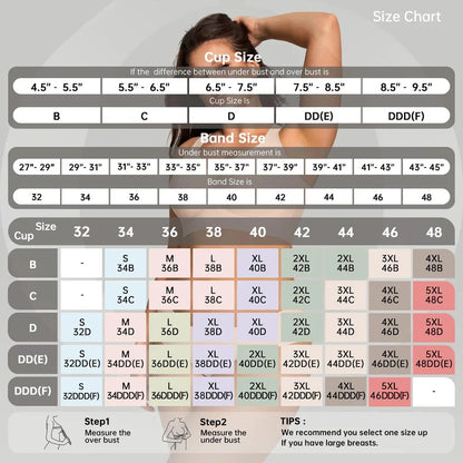 🔥LAST DAY PROMOTION - 50% OFF | Niteora Women Jelly Bras 🌈 Wirefree Full Coverage No Underwire Everyday Bras