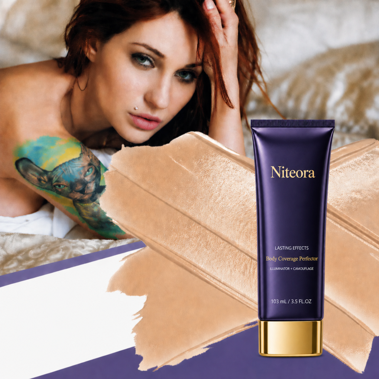 💜Last Day-Buy 1 Get 1 Free!💜✨Body Coverage Perfector – Waterproof, Lightweight & Flawless Body Makeup