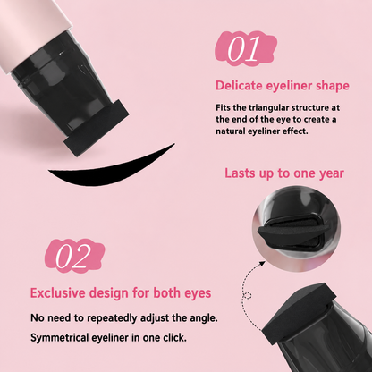 💞 DERNIER JOUR — ACHETEZ 1, RECEVEZ 1 GRATUIT 💞 Stylo-tampon eyeliner rotatif