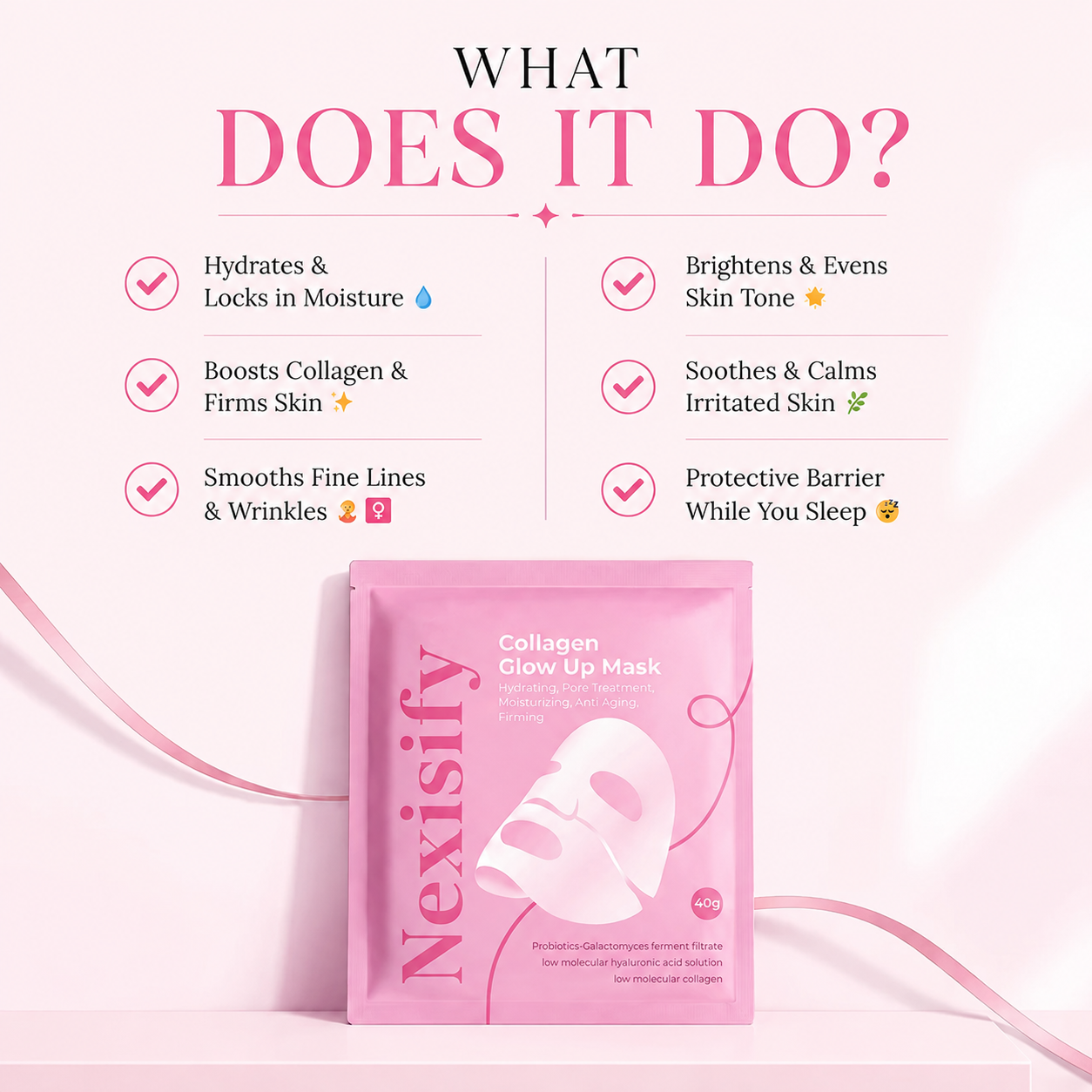 Collagen Glow Up Mask (2.0)