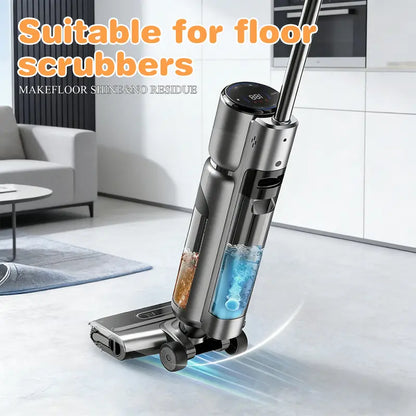 Floor Cleaning Tablets - Safe for Wood Tile Marble Quick Dry No Residue 12 Tablets Lemon Scent