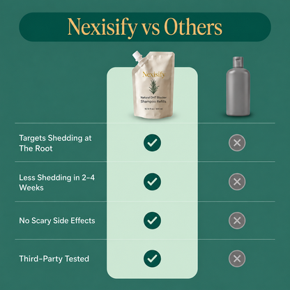 Nexisify Rosemary Amino Acid Shampoo– Repair, Nourish & Strengthen – Reduces Hair Fall