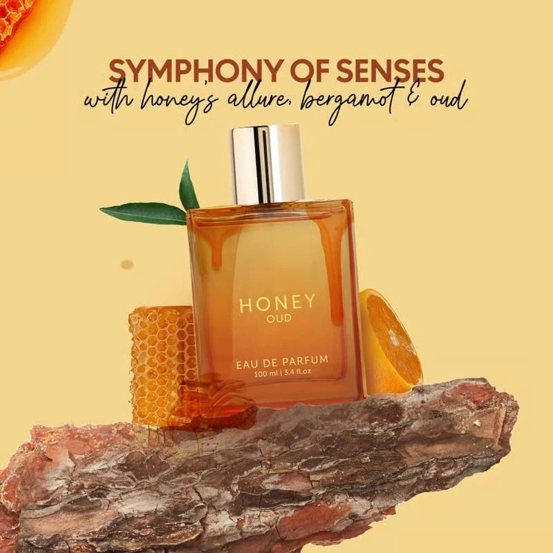 🔥LAST DAY 50% OFF!!✨Organic Luxury Honey Oud Unisex Eau De Perfume (100ml)