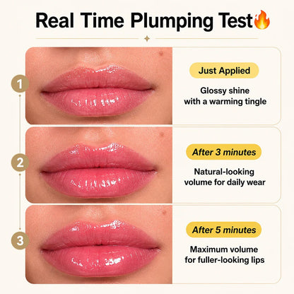 🔥LAST DAY 50% OFF💋Niteora Spicy Lip Plumper - Fuller-Looking Lip Plumper Gloss