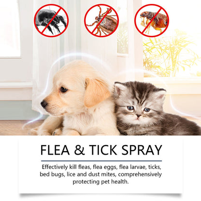 Nexisify™🍃Natural Flea & Tick Spray for Dogs & Cats–Helps Kill & Repel Fleas & Ticks