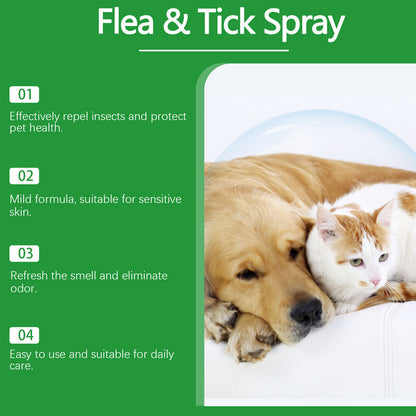 Nexisify™🍃Natural Flea & Tick Spray for Dogs & Cats–Helps Kill & Repel Fleas & Ticks
