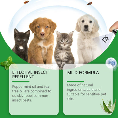 Nexisify™🍃Natural Flea & Tick Spray for Dogs & Cats–Helps Kill & Repel Fleas & Ticks